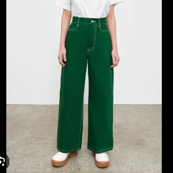 Kowtow Denim - Wide leg denim pants